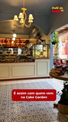 Cake Garden: o jardim dos bolos que virou também o quintal do almoço