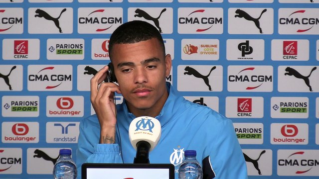 Intégrale de la conférence de presse de Mason Greenwood et Roberto De Zerbi avant la réception de Rennes