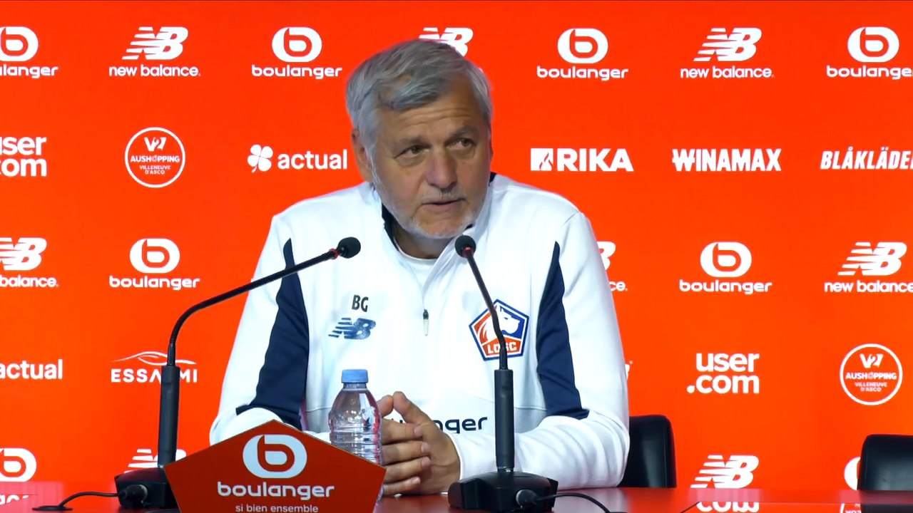 Genesio : «La Ligue des champions, on a envie de la revivre» - Foot - Ligue 1 - Lille