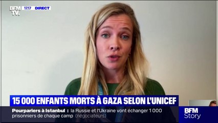 Gaza: "On est témoin du pire qu'on ait vu depuis 1 an et demi", raconte la porte-parole de l'UNICEF dans l'enclave