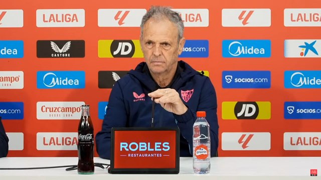 Caparrós, rueda de prensa previa al Sevilla vs. Real Madrid