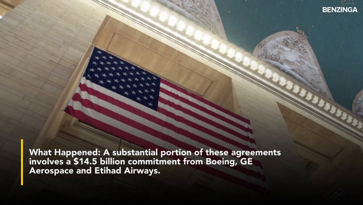 Trump Announces $200 Billion In US-UAE Deals, Etihad Orders 28 Boeing Jets Worth $14.5 Billion