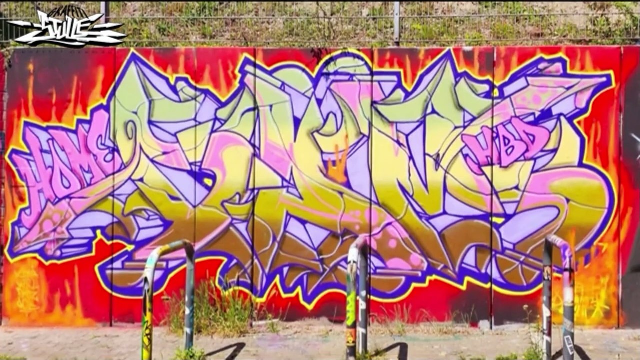 Graffiti Hall // DORTMUND Hall of Fame am Dortmunder U  ((((Legendär Graffiti 2025 Video )