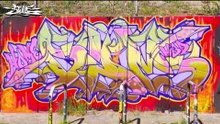 Graffiti Hall // DORTMUND Hall of Fame am Dortmunder U  ((((Legendär Graffiti 2025 Video )