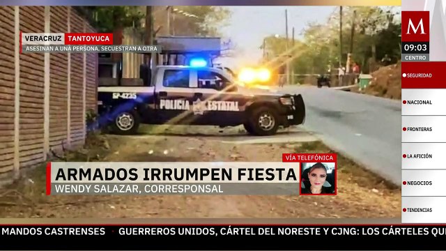 Sujetos armados irrumpen fiesta en una vivienda Veracruz, se reporta una persona sin vida