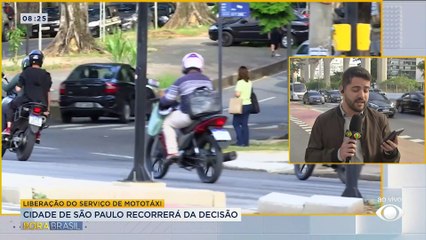 Prefeitura entra com recurso para bloquear mototáxi em São Paulo