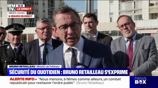Lutte contre le narcotrafic: C'est un combat vital déclare Bruno Retailleau