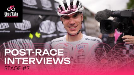 Giro d'Italia 2025 | Stage 7: Post-race interviews