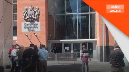 Chris Brown hadir di mahkamah Manchester, dakwaan serangan