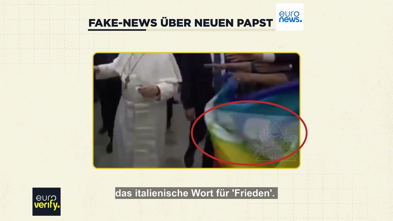 LGBTQ+-Flagge, 'Wokeness' und Vertuschung von sexuellem Missbrauch: Fake-News über den neuen Papst