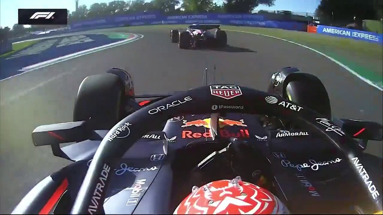 El cruce de Colapinto con Max Verstappen