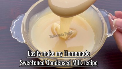 Condensed Milk Recipe | Milkmaid Recipe