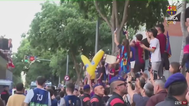 Y entonces los jugadores del Barça se acordaron del Real Madrid: el cántico que encenderá al madridismo