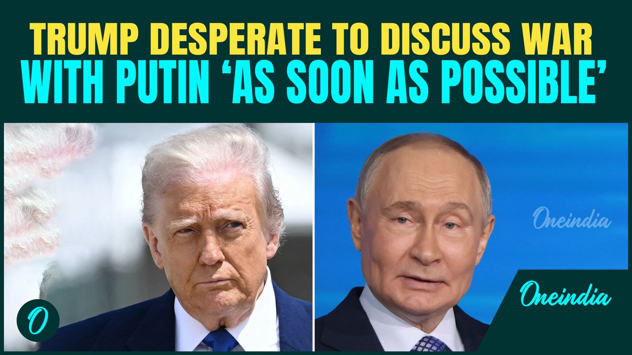 Trump Longing to Meet Putin? Trump Says He'll Meet Russian Prez On Ukraine War ‘As Soon As We Can’
