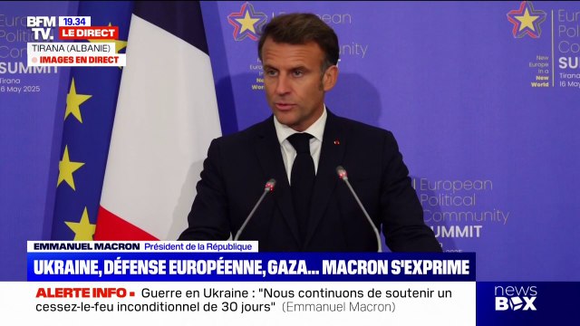 Guerre en Ukraine: Emmanuel Macron soutient un cessez-le-feu inconditionnel pour préparer une paix robuste et durable