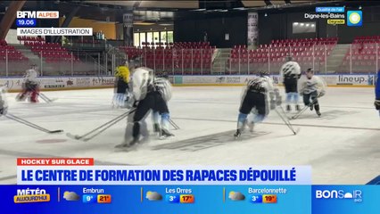 Hockey sur Glace: le centre de formation des Rapaces dépouillé