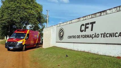 Adolescente sofre fratura na perna em amistoso realizado no Centro de Formação do FCC