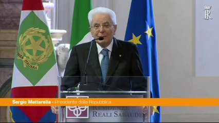 Mattarella "Le accademie contribuiscono al futuro del nostro Paese"
