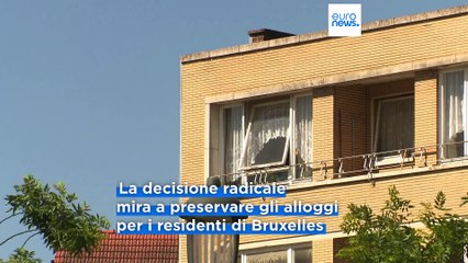 Bruxelles contro gli affitti a breve termine illegali: chiuso edificio con appartamenti e uffici
