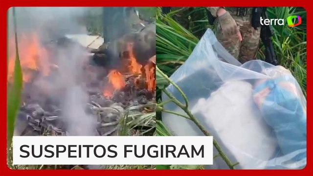 FAB intercepta avião carregado com 200 kg drogas no Pará