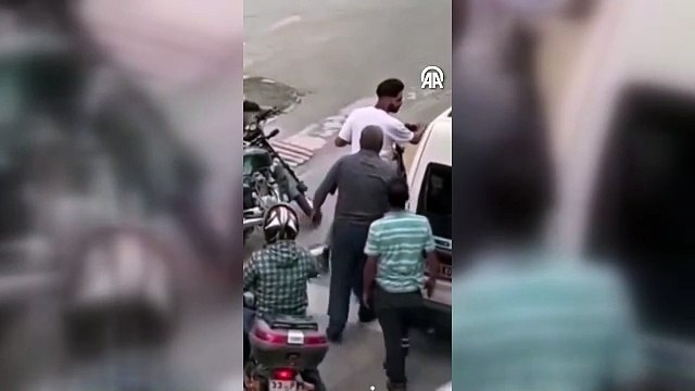 Trafikte tartıştığı kişiye kesici alet ile saldıran sürücünün ehliyetine el konuldu