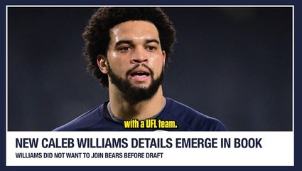 Caleb Williams Tried to AVOID the Bears?! Explosive New Book Reveals Shocking Details!