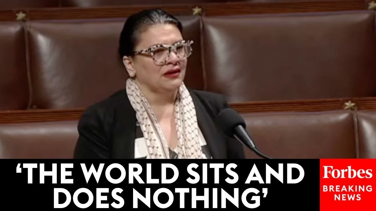 ‘We Know The Suffering’: Rashida Tlaib Fights Back Tears Demanding Refugee Rights For Palestinians