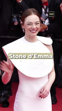 Festival de Cannes 2025 : les images de la montée des marches de la lumineuse Emma Stone