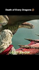 Death_of_Every_Dragons_🐉_#shorts_#gameofthrones