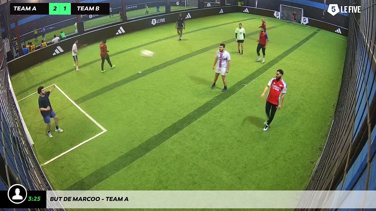 But de Marcoo - Team A