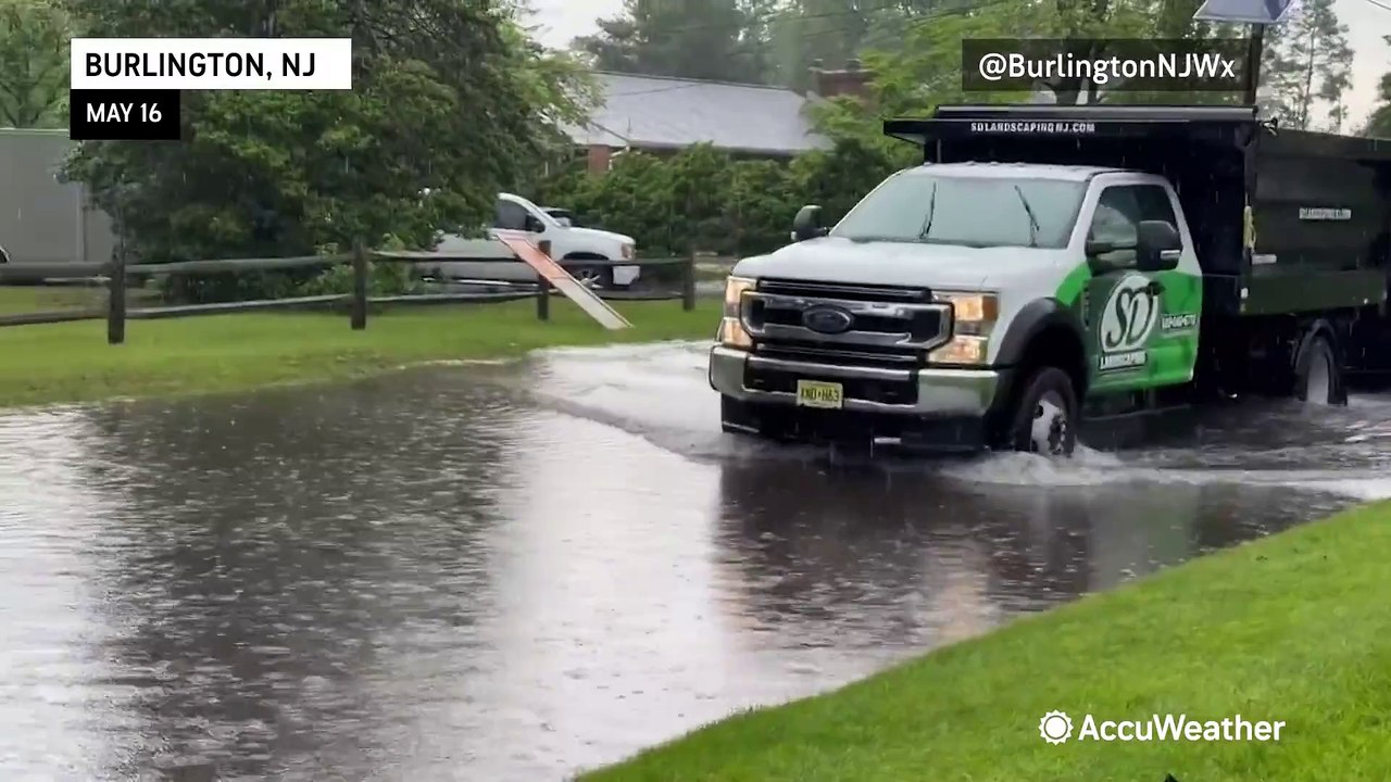 Friday storms slam the Midwest and Northeast with flash flooding and hail