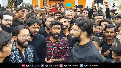 Mere Baba Mera Raiyah Koi Nahi _ Sher Abbas Brother Sain Rehman Faqeer _ 21 Ramzan 2022 _ Hyd 🇵🇰