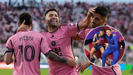 Jordi Alba elogia Lamine: "Es una barbaridad"