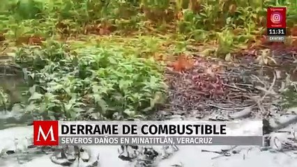 Reportan nuevo derrame de combustible en aguas Río Coatzacoalcos