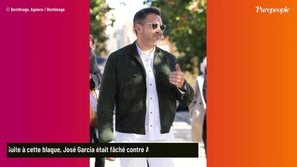 Leur duo a vacillé : José Garcia en a beaucoup voulu à Antoine de Caunes, la blague n'est pas passée