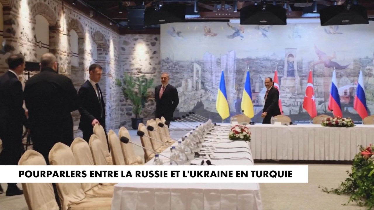 Pourparlers entre la Russie et l'Ukraine en Turquie