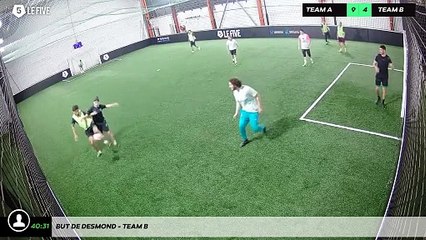 But de Desmond - Team B