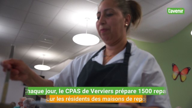 Chaque jour, le CPAS de Verviers prépare 1500 repas pour les résidents des maisons de repos