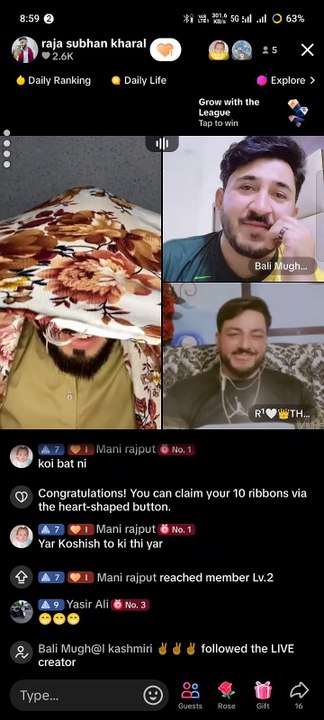 Suban Live TikTok challenge