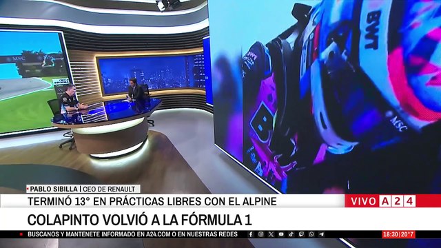 🏎️ FRANCO COLAPINTO VOLVIÓ DE LA MANO DE ALPINE A LA FÓRMULA 1