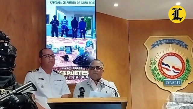 DNCD incauta cargamento de 543 paquetes de droga en Pedernales; otros 30 en Boca Chica