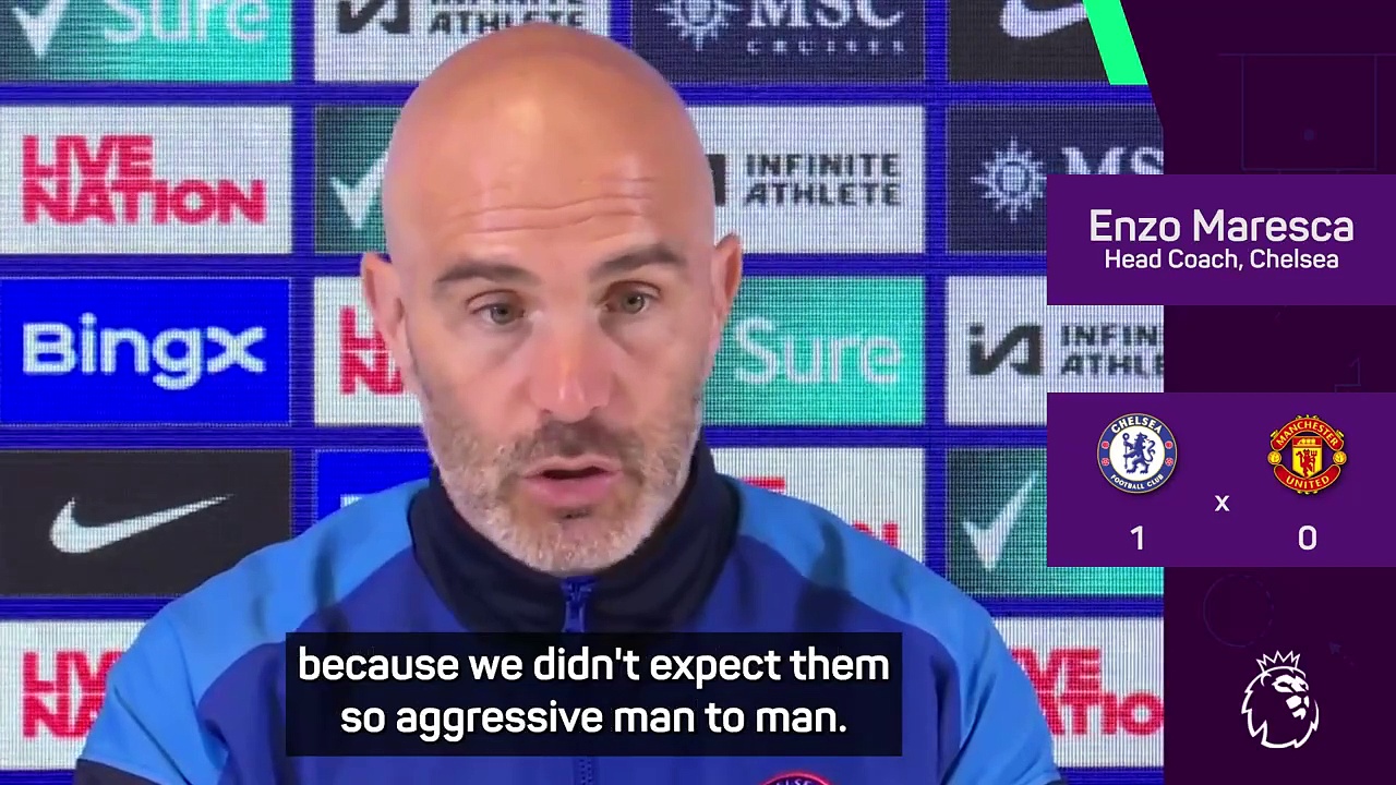 Maresca surprised by Man United in crucial Chelsea victory