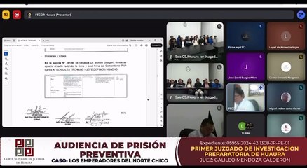 Fiscalía Revela Sello De Comandante De DEPINCRI En Celular De Cabecilla De “Los Emperadores Del Norte Chico”