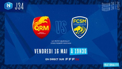 J34 I Quevilly Rouen Métropole - FC Sochaux-Montbéliard (1-0)