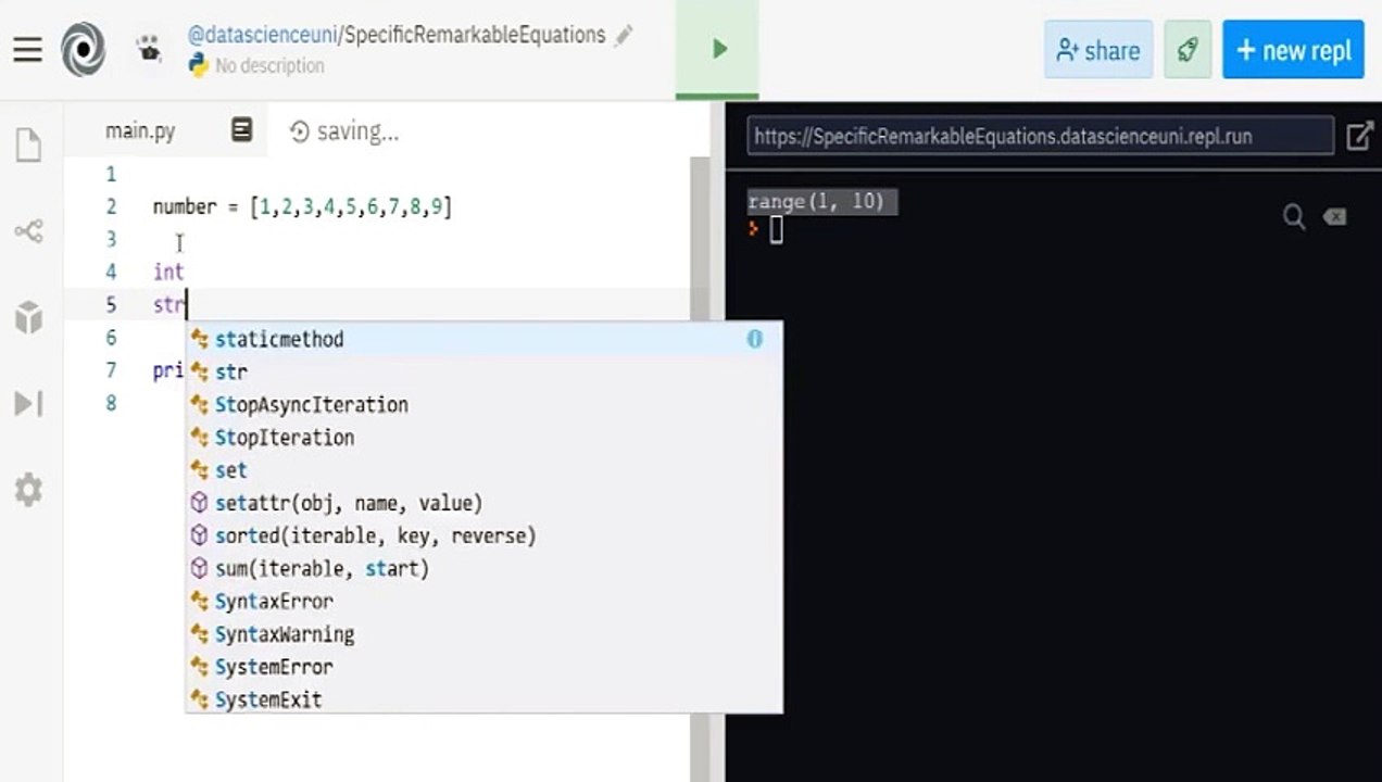 Lecture 41: List Programatically in Python