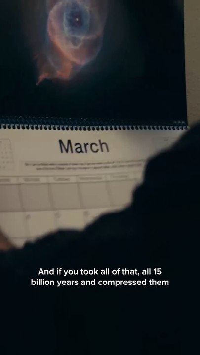 The Life of Chuck Movie Clip - Cosmic Calendar