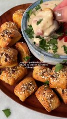 Game Day Protein Pretzel Bites 🥨🔥 + Spicy Queso Dip w/ OIKOS Pro | #OIKOSstrong #ad