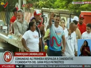 La Guaira | Parroquianos de Caraballeda respaldan al candidato del GPP José Alejandro Terán