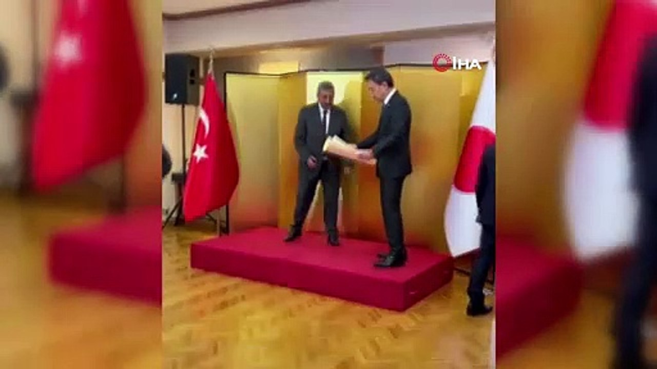 AFAD Aydın İl Müdürü Mumcu’ya Japonya İmparatorluk Nişanı