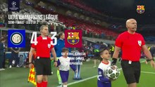HIGHLIGHTS _ INTER MILAN 4 vs 3 FC BARCELONA _ UEFA CHAMPIONS LEAGUE 🔵🔴